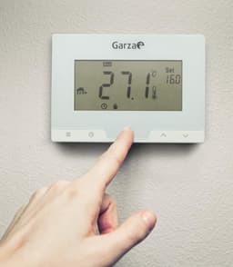 Programmeerbare Digitale Thermostaat voor Verwarming met Draadloze Bediening — thumbnail 3