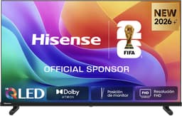 Hisense 40A5S - 40 inch - Hi-QLED - 2026 - Hi-QLED Colour - Dolby Atmos - Tilt to Monitor - FHD Resolution - Noise Reduction - High Contrast — thumbnail 1