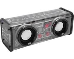 Draagbare Bluetooth Speaker met Krachtige Bass en Kleurrijke LED Verlichting - Draadloos Geluid voor Binnen en Buiten