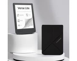 PocketBook Verse Lite - E-reader - 6 inch - Midnight Grey - Voordeelbundel met Origami Hoesje Zwart