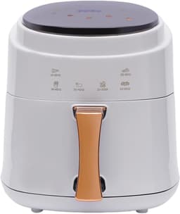 Aurixi® Mini Airfryer - Heteluchtfriteuse - Airfryer - Wit - ‎26cm x 25cm x 30 cm — thumbnail 1