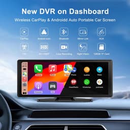 Autoradio – Autospeler – Multimediaunit – CarPlay Systeem – Android Auto – 10,26 Inch IPS-Touchscreen – 4K Dashcam met 1080p Achteruitrijcamera — thumbnail 2
