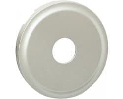 Centrale Schijf TV Poort - Enkele Stekker - Afwerking Installatie - Titanium Materiaal - Om Te Schroeven - Grijs