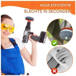 TuseRxln Blade Slijper - Grasmaaier Slijper - Voor Alle Tuugereedschap - 6 Stuks - Voor Grasmaaier Messen Rood — thumbnail 5