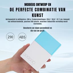 RONN® Mini beamers - Projector - Mini beamer - Wit en Blauw - 19cm x 13cm x 8cm — thumbnail 3