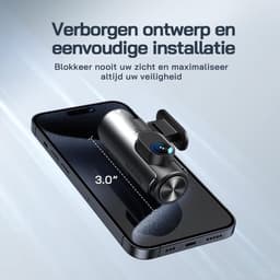 RONN® Dashcam Voor en Achter - Dashcam - Dashcam Voor Auto - Zwart - 8cm x 4cm x 5cm — thumbnail 5