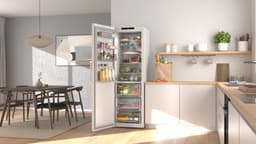 Bosch Serie 4 KSN36VWCG - Kastmodel koelkast - Extra veel inhoud 402L - Zeer stil - Nooit meer ontdooien met Total No Frost - VitaFresh XXL lade 0°C - Wit — thumbnail 12