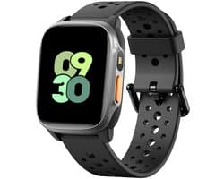 Smartwatch Kinderen – Hartslag – Camera – Stappen – Zaklamp – Zwart