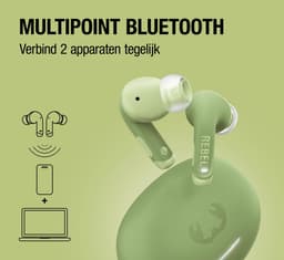 FRESH 'N REBEL Twins Fuse 2 3TW1302RWG In-ear Draadloze oordopjes Met Noise-cancelling Groen — thumbnail 5