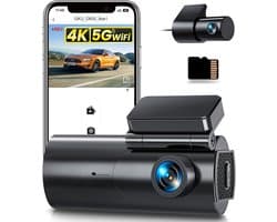 Florixa® Dashcam Voor en Achter - Dashcam - Dashcam Voor Auto - Zwart -‎5x 10x 4cm; 300 g