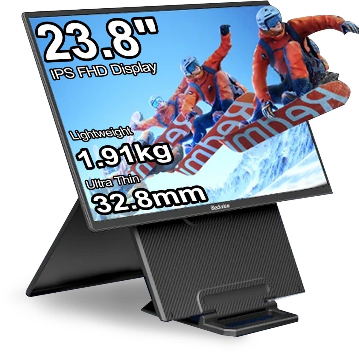 Blackview Table 10 Portable Monitor - 23,8 inch Full HD+ Draagbare monitor - Grijs — afbeelding 1
