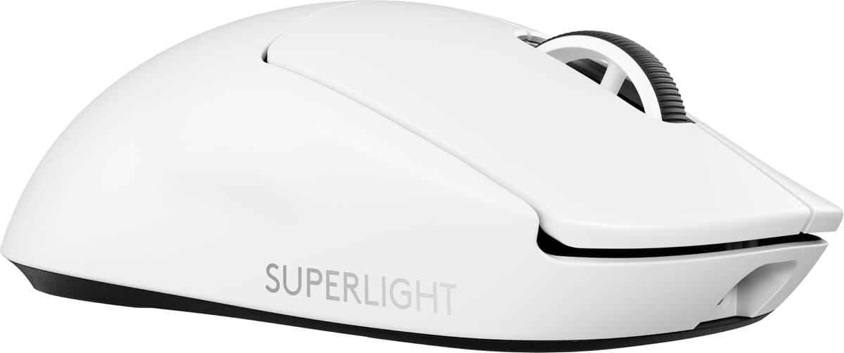 Logitech G Pro X Superlight 2 - Draadloze Gaming Muis - Lightspeed - Wit — afbeelding 1