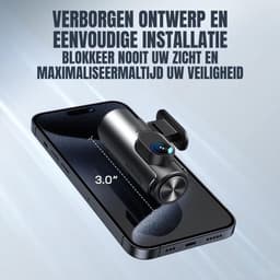 SCH® Dashcam voor Auto Voor en Achter - Dashcam - Zwart - 8cm x 4cm x 5cm — thumbnail 5