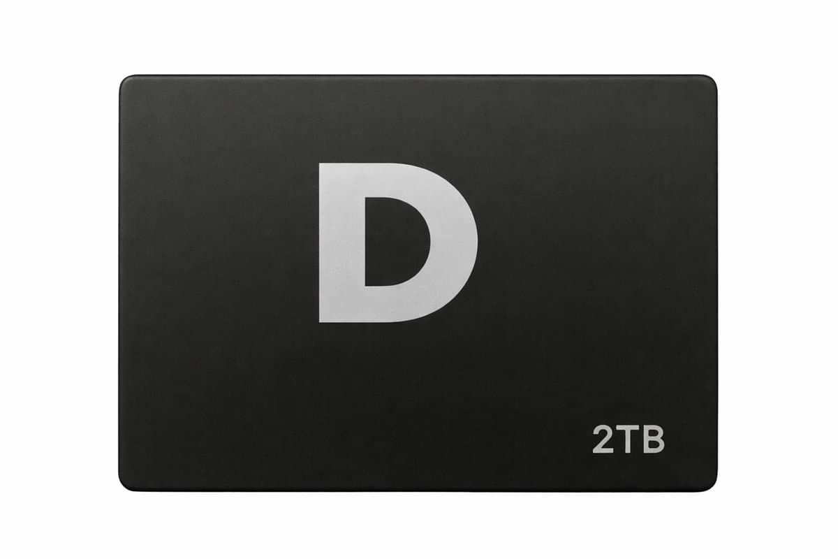 Externe harde Schijf 2TB - Geschikt voor Windows, Mac en Android - Zwart - LET OP: gebruik de juiste USB 3.1 poort voor optimale snelheid — afbeelding 1