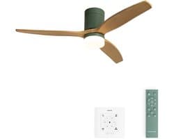 CREATE - Stille 40W plafondventilator met technische ABS bladen in verschillende maten - WIND CALM