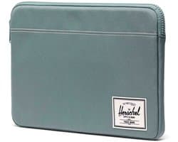 Herschel laptop hoes met laptopvak Anchor 14 Inch Sleeve Trellis turquoise