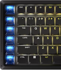 Corsair Vanguard Air 99 - Draadloze Gaming Keyboard - OPX Optisch - Stream Deck - US Qwerty - Zwart — thumbnail 4