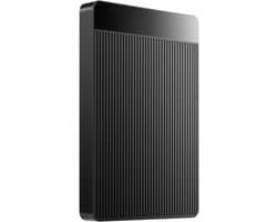 Zyrex® Externe Harde Schijf Extern 500GB Ultra Slim Draagbare Harde Schijf USB kabel HDD Opslag Compatibel - Zwart - 12cm x 8cm x 2cm