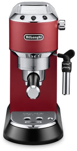 DeLonghi Dedica Style EC 685.R - Pistonmachine - Espresso Apparaat - 15 bar - Rood — thumbnail 1