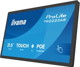 iiyama TW2223AS-B3P beeldkrant Interactief flatscreen 54,6 cm (21.5") Wifi 450 cd/m² Full HD Zwart Touchscreen Type processor Android 24/7 — thumbnail 2