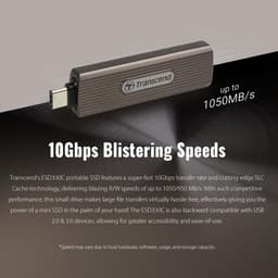 Snelle Externe SSD 2TB USB-C 10 Gbit/s – Draagbare Mini Opslag — thumbnail 2