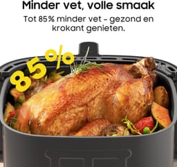 Dewelling XXL 9 L Airfryer AF80D10 – Heteluchtfriteuse met dehydratieprogramma – 2350 W krachtige prestaties en 360° hete luchtcirculatie — thumbnail 6