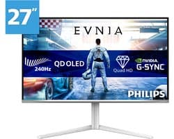 Philips Evnia 6000 27M2N6501L - QHD OLED Gaming Monitor - 240hz - HDMI 2.1 - G-Sync Compatible - 27 inch — afbeelding 1