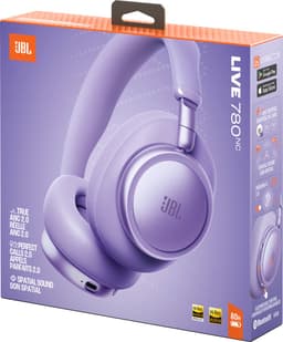 JBL Live 780NC - Draadloze Noise Cancelling Koptelefoon - Bluetooth Over-Ear - 80 uur batterij - Hi-Res Audio - Multipoint - JBL Signature Sound - Paars — thumbnail 10
