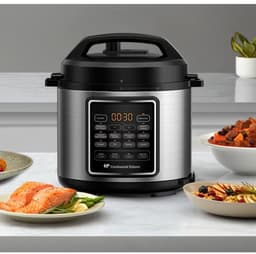 Multicooker snelkookpan - CONTINENTAL EDISON - CEMCSP10006L - 6 L - 1000 W - Zwart en roestvrij staal — thumbnail 4