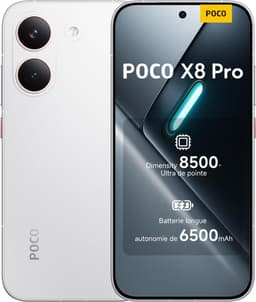 Xiaomi POCO X8 Pro Wit 8GB + 256GB - 6500mAh batterij, 100W HyperCharge - Dimensity 8500 Ultra - IP68 — thumbnail 1