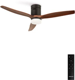 CREATE - Stille plafondventilator met technische ABS bladen 40W (Ø152cm) - Met licht LED - Afstandsbediening - 6 snelheden - Programmeerbaar - WIND CALM — thumbnail 1