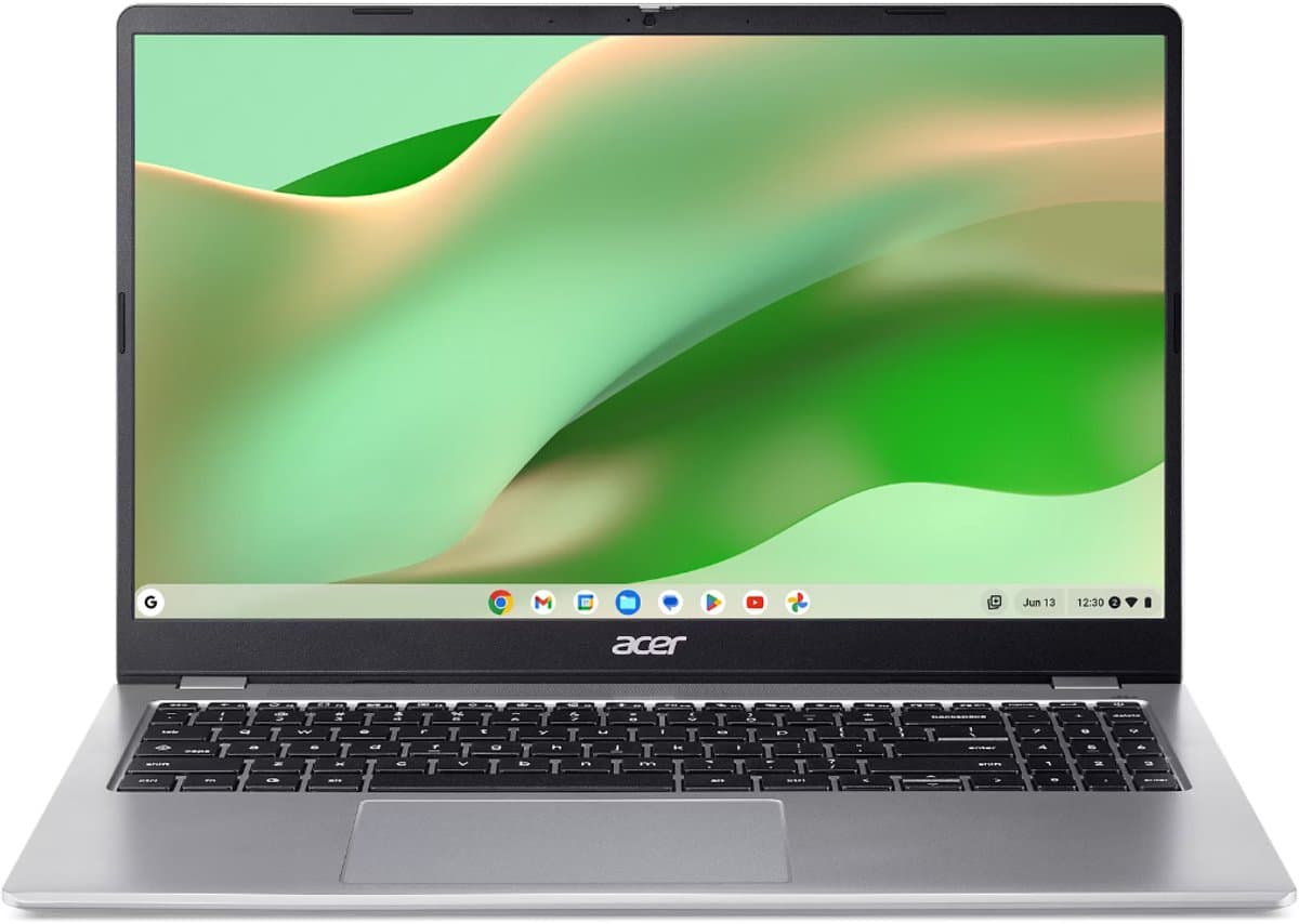 Acer Chromebook 315 CB315-6HT-C1B1 - 15 inch - Touchscreen - 8GB - 128GB - Zilver — afbeelding 1