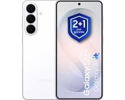 Samsung Galaxy S26 Plus - 256GB - White + 1 jaar extra garantie