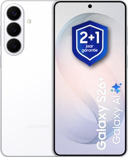 Samsung Galaxy S26 Plus - 256GB - White + 1 jaar extra garantie — thumbnail 1