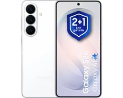 Samsung Galaxy S26 - 512GB - White + 1 jaar extra garantie — afbeelding 1