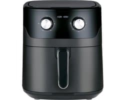 REN® Airfryer xl - Airfryer xxl - Heteluchtfriteuse - 6 Liter - Timer tot 60 Minuten - Zwart - 39cm x 29cm x 34cm