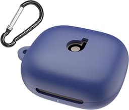 Beschermhoesje - Powerbeats Fit - 2025 compatibel - Donkerblauw - Ultradun - Siliconen - Valbescherming - Draagbaar - Geschikt voor sporten — thumbnail 1