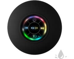 Draadloze Douche Speaker - Badkamer Audio - Muziek Luisteren - IPX4 Waterdicht - 9x9x5 cm - Zwart