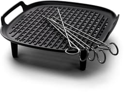 Philips Grill Set Airfryer Accessoire - HD9959/00 - Geschikt voor Philips - Grillplaat met 6 spiesen — thumbnail 2