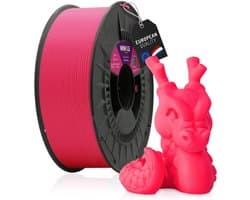 3D Printer Filament - PLA Materiaal - Modelbouw Printen - Fluorescerend Effect - 1.75mm 300g - Elektrisch Roze