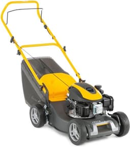 Benzine Grasmaaier - Gazonmaaier Mulchmaaier - Effectief Gras Snijden - Centrale Maaihoogte Instelling - 41cm Maaibreedte — thumbnail 1