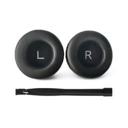 Set Oorkussens voor AKG Koptelefoon - K240 Oorkussen - K240/K240S/K240 MKII/K241/K270/K271/K271 MKII/K52/K72/K92/K550/K551/K553/M220 - Kunstleer met Traagschuim - Zwart — thumbnail 1