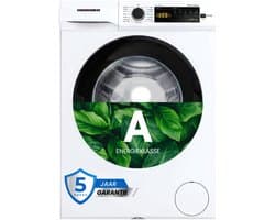 Heinner HWM-VT2104IVKA+++ Wasmachine 10 kg – 14 Programma’s Met Anti-Kreuk – 1400 tpm – Inverter Motor – Energieklasse A – Balance Control-systeem – Wit – 5 Jaar Garantie