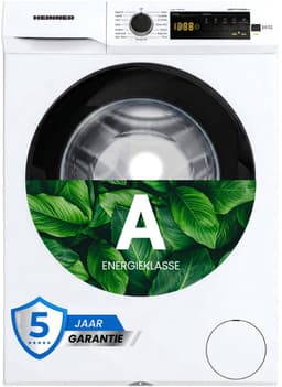 Heinner HWM-VT2104IVKA+++ Wasmachine 10 kg – 14 Programma’s Met Anti-Kreuk – 1400 tpm – Inverter Motor – Energieklasse A – Balance Control-systeem – Wit – 5 Jaar Garantie — thumbnail 1