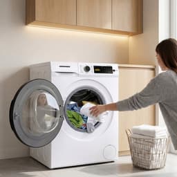 Heinner HWM-VT2104IVKA+++ Wasmachine 10 kg – 14 Programma’s Met Anti-Kreuk – 1400 tpm – Inverter Motor – Energieklasse A – Balance Control-systeem – Wit – 5 Jaar Garantie — thumbnail 9