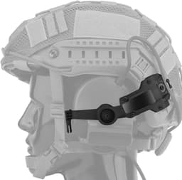 RotatNL Snelle Helm ARC Rail Adapter - Ophanging Koptelefoon Beugel - Tactische Pickup Headset Ondersteuning - Zwart - Handige Accessoires voor Oorkappen. — thumbnail 2