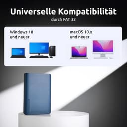 Draagbare Externe Harde Schijf 1 TB USB 3.2 PC & Mac — thumbnail 4