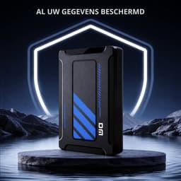 DM Externe harde schijf 500GB - Draagbare HDD - USB 3.2 Gen1 - Zwart — thumbnail 7