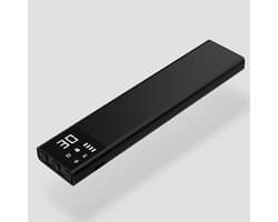 Deze slaapluidspreker met botgeleiding voor onder het kussen heeft een display, een langwerpig ontwerp, Bluetooth-witte ruisfunctie, 36 ingebouwde slaapgeluiden, een 650mAh-batterij, een timer en een TF-kaartsleuf. (Zwart)