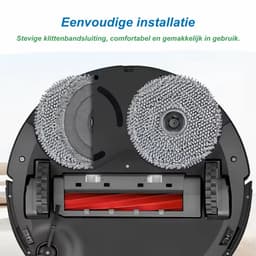 RedPine Wasbare Dweildoeken geschikt voor Roborock Qrevo serie dweilpads vervanging — thumbnail 4